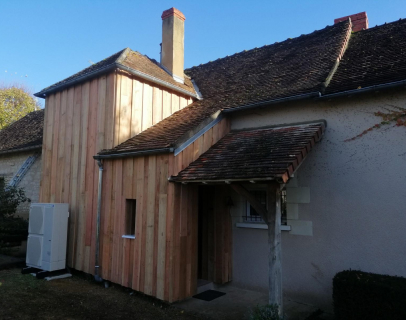 ossature bois à Yzeures-sur-Creuse en Indre-et-Loire 37